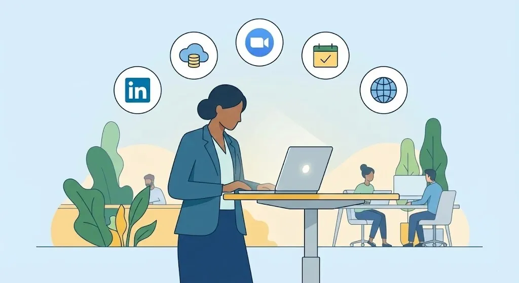 persona respondiendo mensajes de clientes