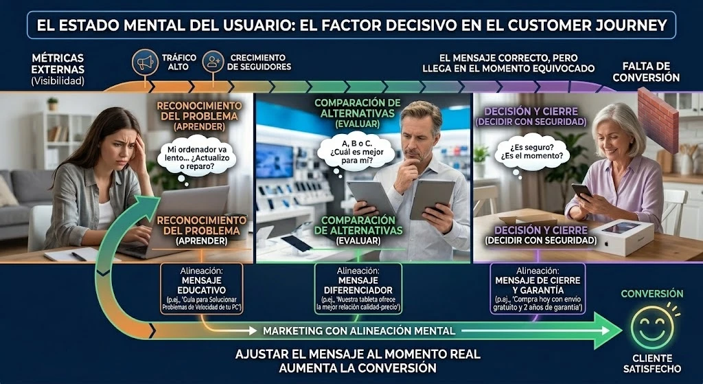 etapas mentales embudos de conversion marketing digital