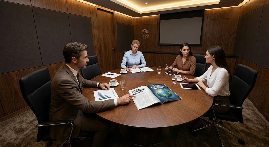 Equipo de digital definiendo estrategias para construir reputación y credibilidad de una empresa
